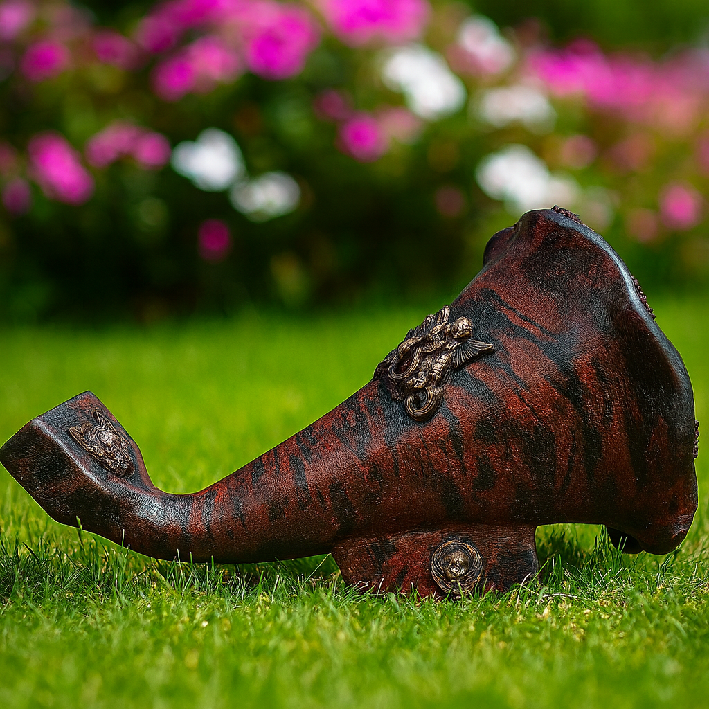 Handcrafted Gramophone Sculpture – “Rustic Elegance” Edition