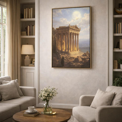 Eternal Columns – Lighted Painting