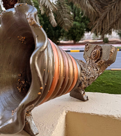 Handmade Gramophone Sculpture – “Old British” Edition