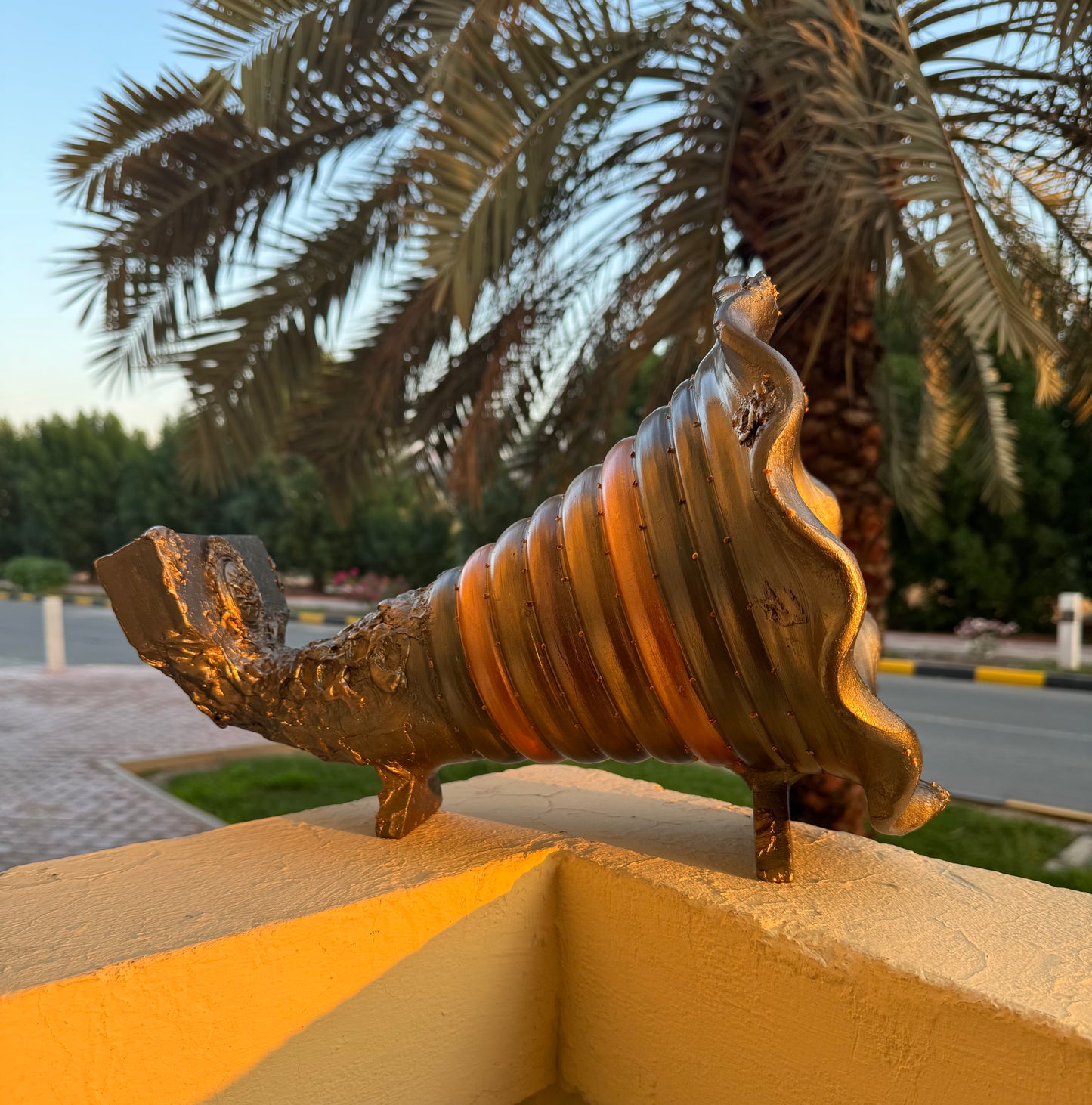 Handmade Gramophone Sculpture – “Old British” Edition