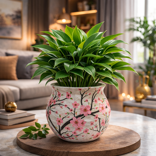 Cherry Blossom Harmony Planter