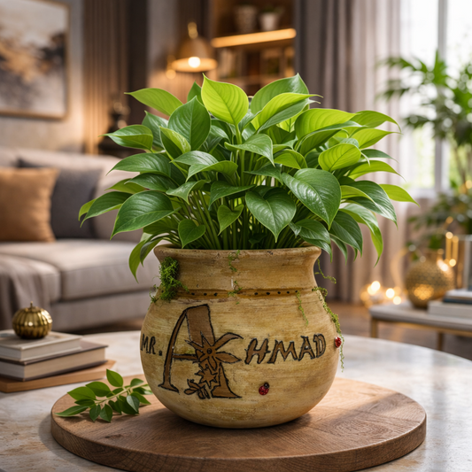 Heritage Signature Personalized Planter