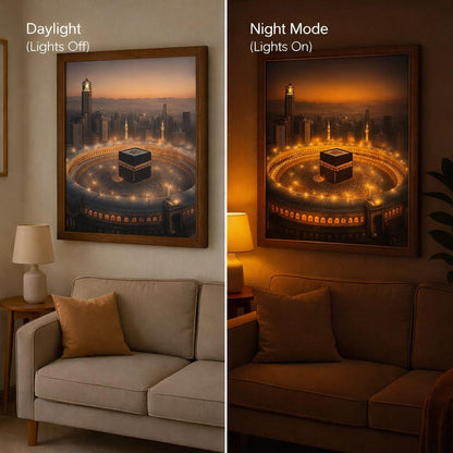Sacred Light of Makkah – Lighted Painting