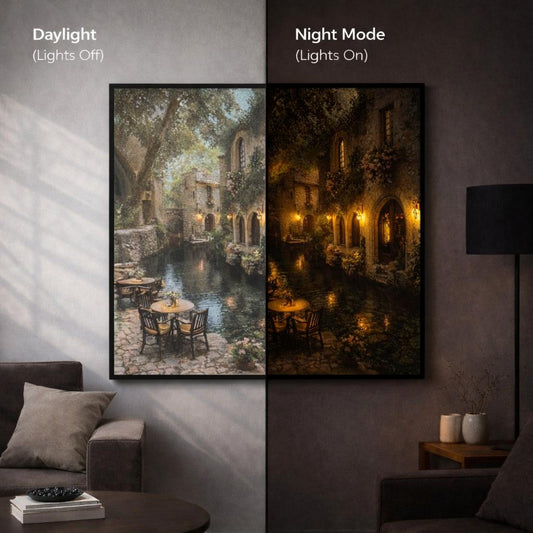 Eternal Columns – Lighted Painting