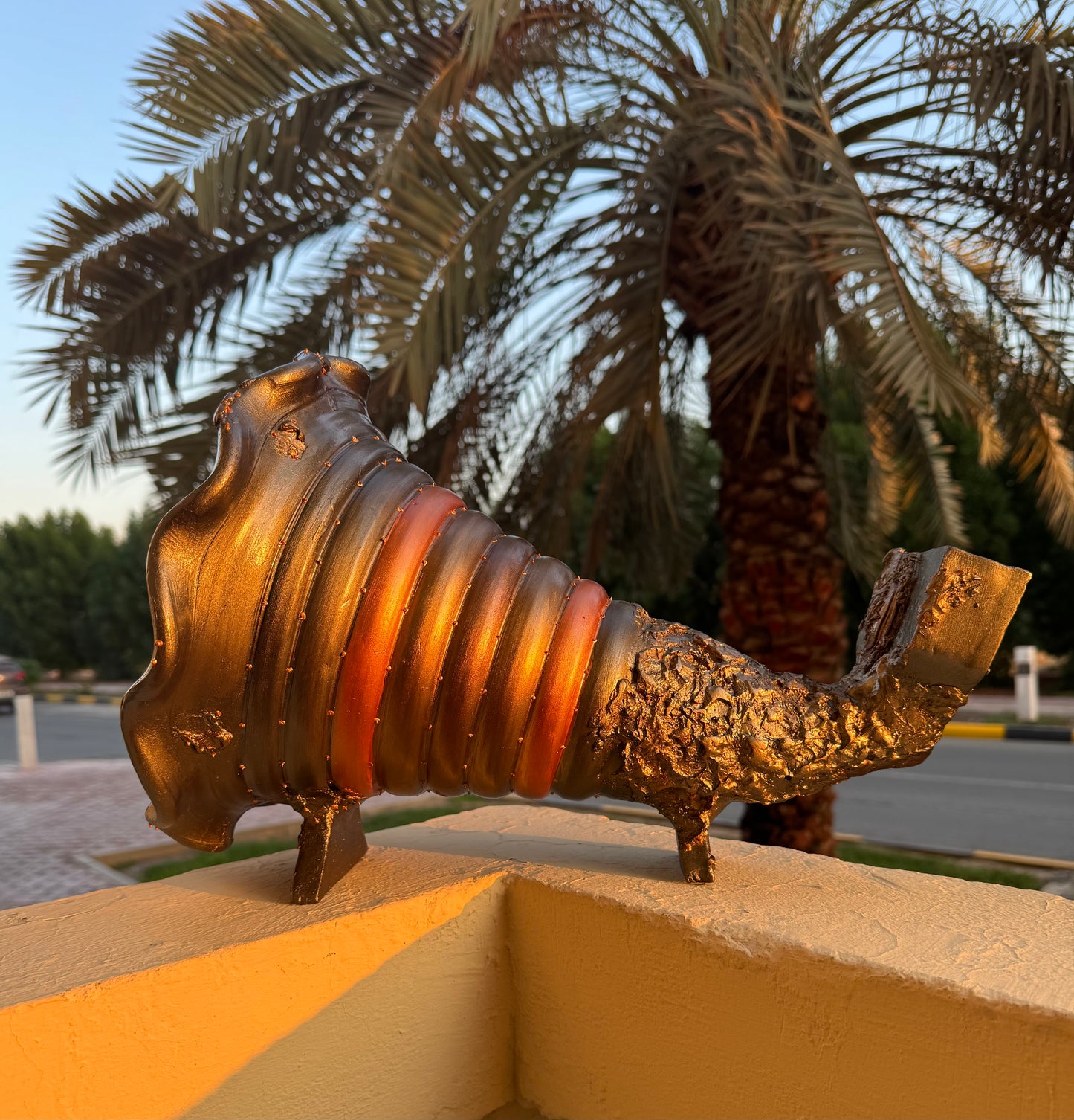 Handmade Gramophone Sculpture – “Old British” Edition