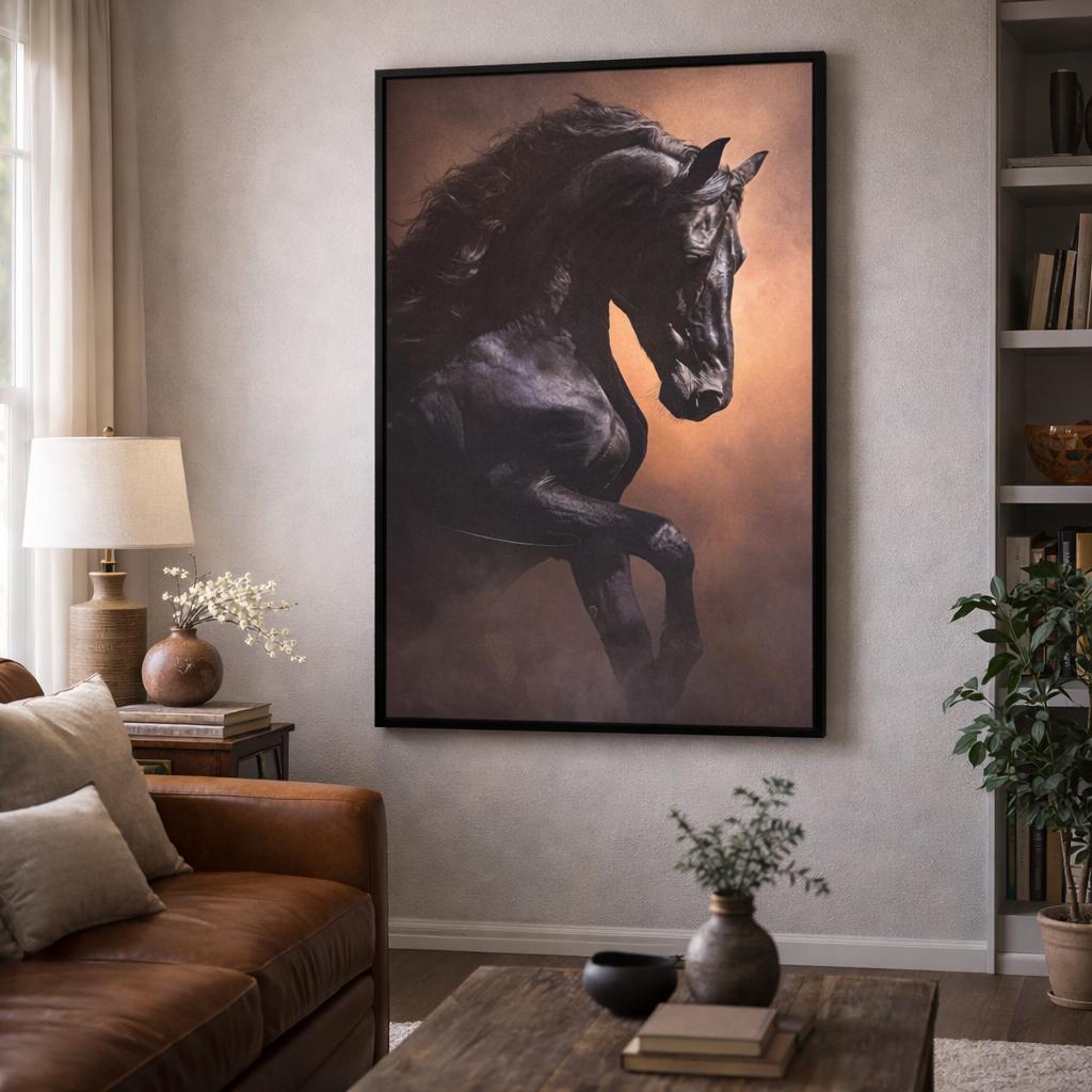 Midnight Majesty – Lighted Painting