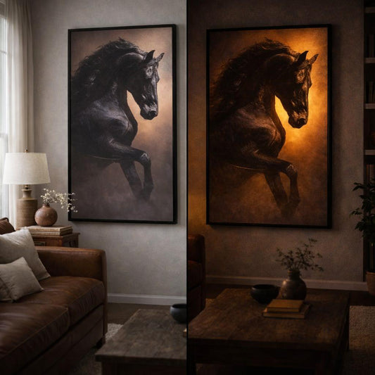 Midnight Majesty – Lighted Painting