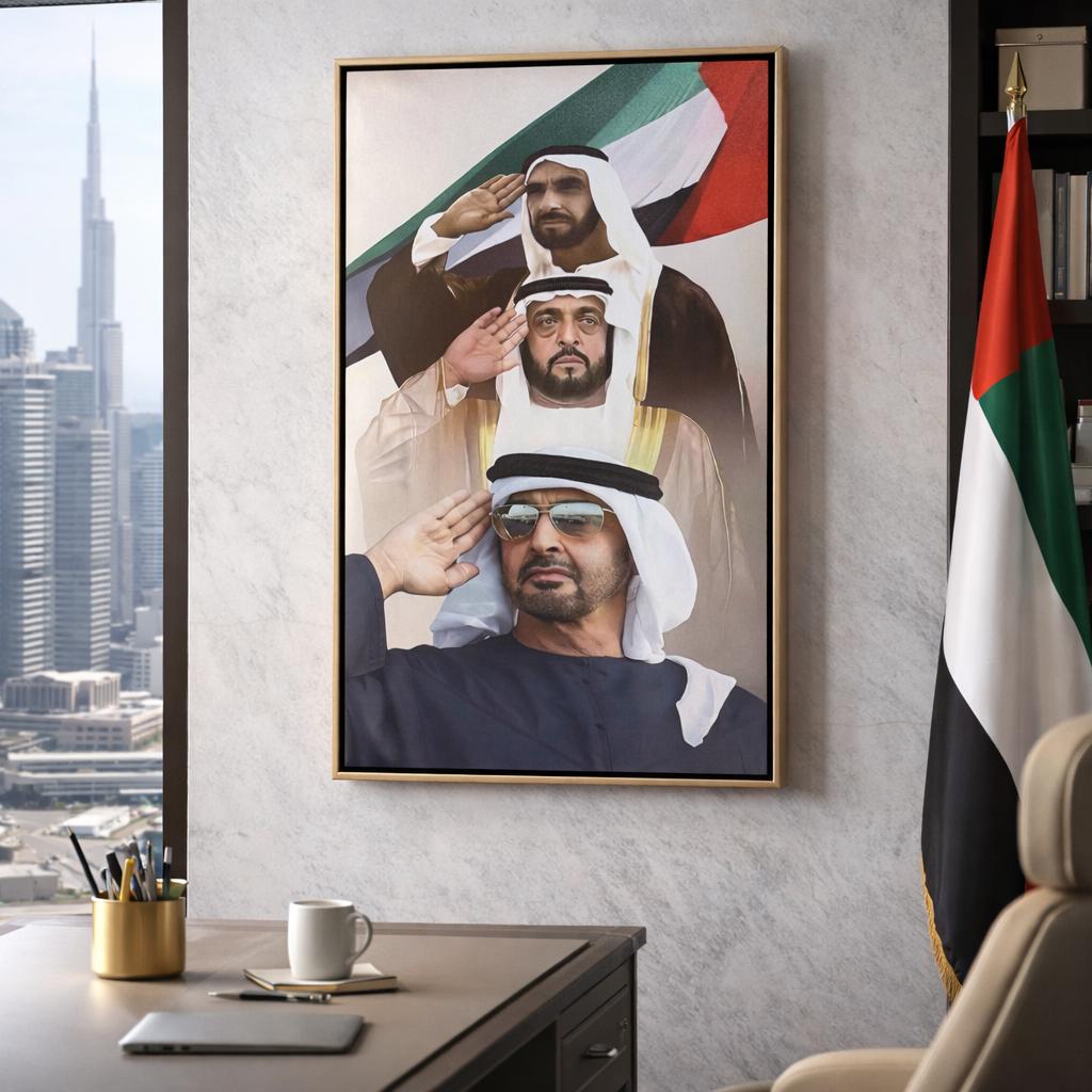 Leaders of the Union – Lighted Painting