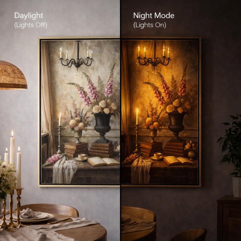 Timeless Elegance – Lighted Painting