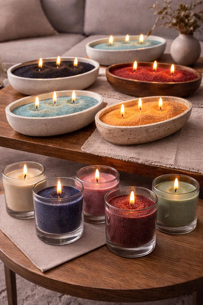 Light Orange Sand Wax